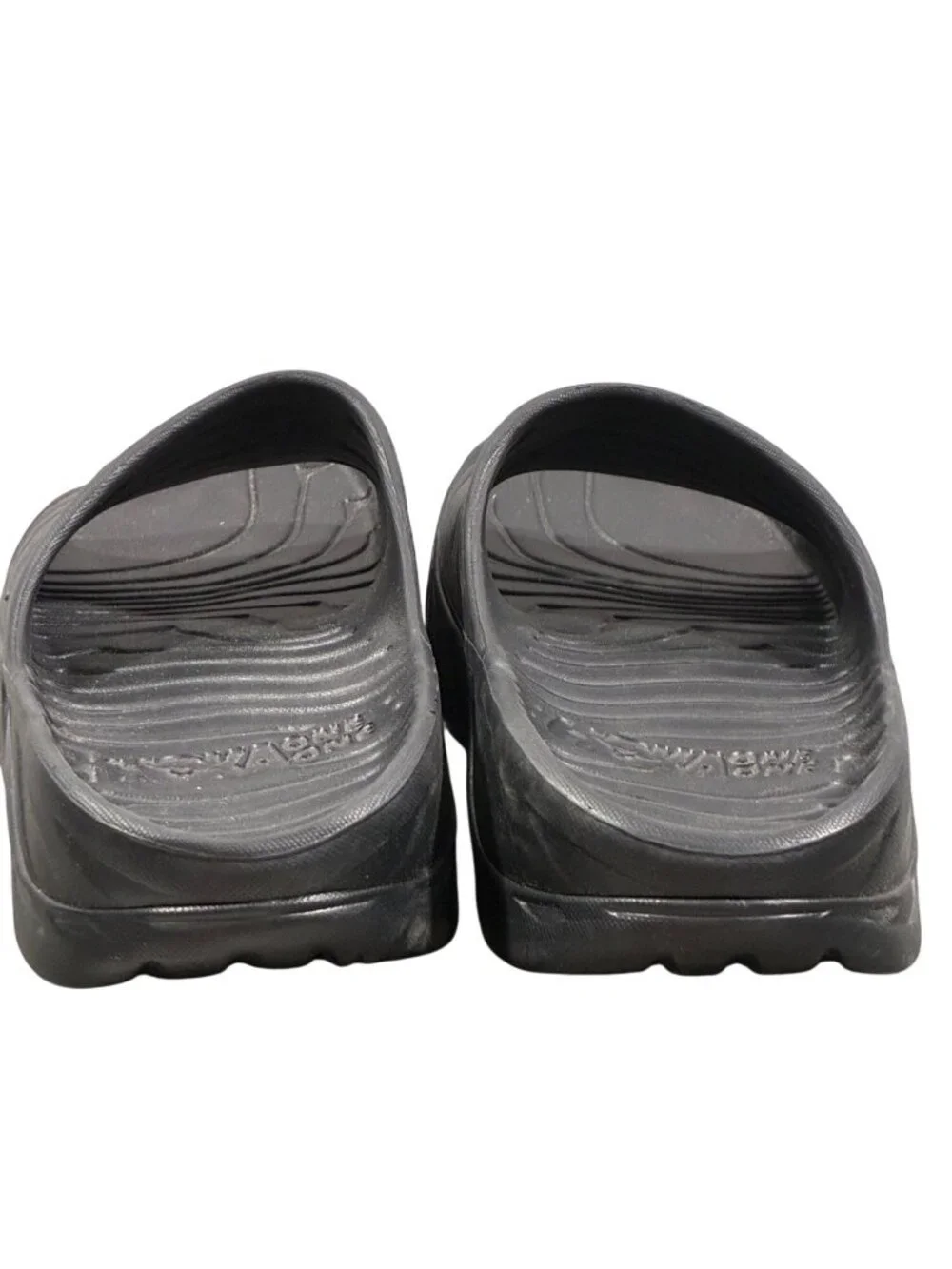 Hoka One One Ora Recovery Slide 2 sandals Black Size 11 Comfortable Lightweight